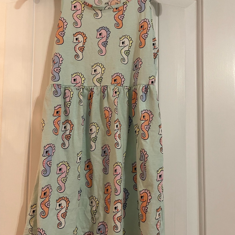 Bundle of 7 sun dresses size 7/8 H&M wonder nation twirl dresses play dresses